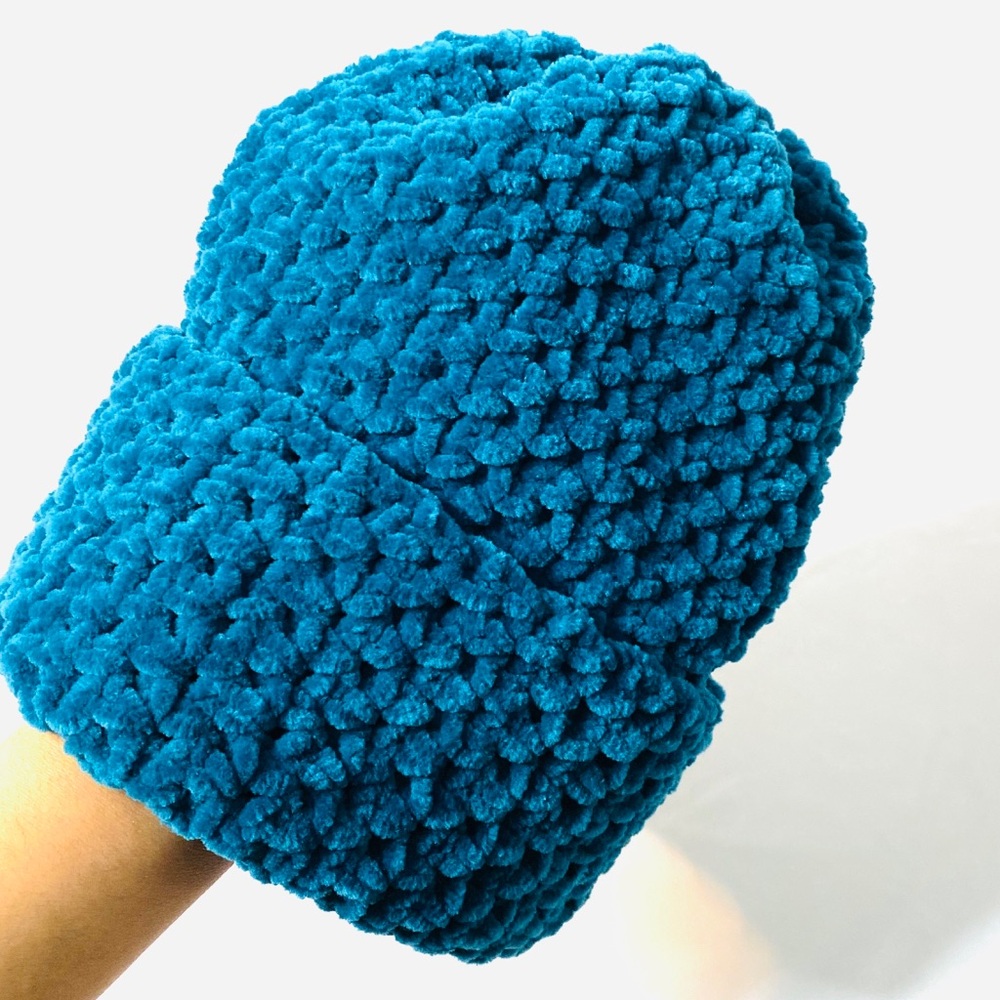 Handmade crochet beanie